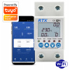 RTX Merač spotreby energie, elektromer, wattmeter, meranie do 63A TUYA WiFi DIN