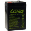 Powery Batéria WP4.5-6 náhrada pre FIAMM FG10451 - KungLong 4,5Ah Lead-Acid 6V - neoriginálna