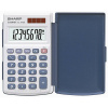 Sharp EL-243 S vrecková kalkulačka, displej (počet míst) 8, solárny pohon, na batérie, biela, modrá; EL243S