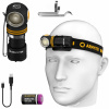 ARMYTEK Baterka Elf C1 USB-C Čelová čelovka 5v1 Cyklistická biela 1000lm