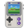 My Arcade Gamer Mini Classic 160-in-1 Grey and Purple