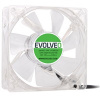 EVOLVEO 14L1GR ventilátor 140mm, 4 LED zelený, 3pin FAN 14 GREEN