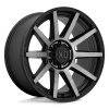 XD 847 OUTBREAK disk 20x10 5x139.7 78.1 ET-18, Satin black