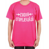 tricko, Farba ružová, Strih/ Variant Pánsky/UNISEX