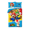 HALANTEX Obliečky Super Mario párty Bavlna, 140/200, 70/90 cm