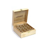 DoTerra drevený box s gravírovaným logom 25 x 15 ml