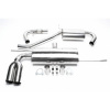 TATechnix Nerezový výfuk 2x76mm VW Golf 5 (1K) - 1,6 / 2,0 / 1,9 TDI / 2,0