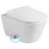 SAPHO AVVA WC závesné RIMLESS, 56x37 cm 100314