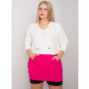 Originálna tunika Philomena - biela / fuksia RV-TU-6851.28 ONE SIZE