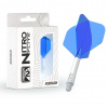 Red Dragon Letky Nitro Flite - No2 - white & blue - medium