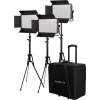 Nanlite Kit Nanlite 3 light kit 1200DSA w/Trolley Case & Light Stand