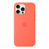 iPhone 16 Pro Max Silicone Case with MS -Tangerine MDGX4ZM/A