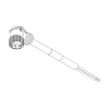 Molex upravený zástrčkový konektor pre senzory - aktory, 1300060436, 1 ks; 1300060436