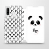 Flipové pouzdro Mobiwear - Huawei P30 Lite - M030P Panda Amálka (Knížkové flip pouzdro, obal, kryt na mobil Huawei P30 Lite - M030P Panda Amálka, materiál Umělá kůže + TPU - ochrana 360°, stojánek, si