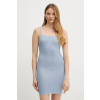 Šaty Guess KHLOE mini, priliehavé, W5GK45 Z3MN2 W5GK45.Z3MN2 modrá M