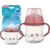 Canpol Babies nevylievací hrnček s mäkkým náustkom Bonjour ružový 150 ml