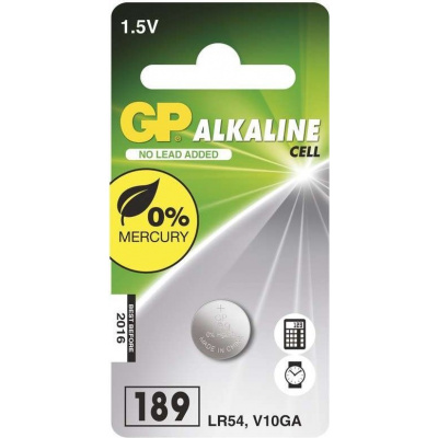 GP BATERIE Alkalická gombíková batéria GP 189F (LR54)