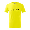 EKG hasiči - Tričko detské bavlnené - 104-110cm / 3-4 roky ( Citrónová )