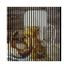 Dizajnový akustický panel DIGI05K 1133x19x1195 mm