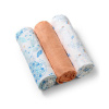 BabyOno Plienky mušelínové Super soft 3 ks Oranžová
