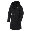 Husky Dámský hardshellový plněný kabát Nerine L black (Velikost: XL - plus)