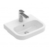 Villeroy & Boch Architectura - Umývadielko 45x38 cm, s prepadom, 1 otvor na batériu, CeramicPlus, alpská biela 437345R1