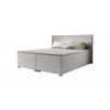 Čalúnená postel Boxspring ISLAND + matrac + rošt - cosmic 10 / 180x200 / bez vrchného matraca