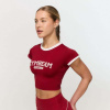 Dámske tričko Varsity Red - GymBeam Veľkosť: L 116149-4-L