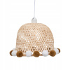 Stropná lampa Atmosphera E27 hnedá