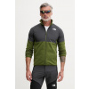 The North Face mikina na zips pánska flísová Glacier Heavyweight NF0A89JGM6D1 zelená XXL