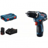 Bosch - 12V AKU vŕtací skrutkovač, 2x aku 3,0 Ah Li-Ion, nabíjačka 06019H8002