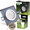 Stropné zapustené svietidlo Lumiled 6 W GU10 čierne