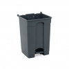 Odpadkový koš 45 l s pedálem a víkem s měkkým zavíráním, 572x391x368 mm | CAMBRO
