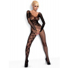 Spodné prádlo-Bodystocking F210 S/M/L - OBSESSIVE Bodystocking F210 black -