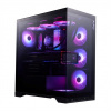 ADATA XPG case INVADER X BTF Mid-Tower, bez zdroje, 5x 120mm Fan, Černá INVADERXBTFMT-BKCWW
