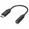 Redukcia Hama USB-C / Jack 3,5 mm, aktívny (200318)