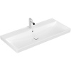 VILLEROY & BOCH Avento umývadlo na skrinku s otvorom, s prepadom, 1000 x 470 mm, biela alpská, 4156A501