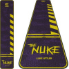 Darts koberec Target Luke Littler The Nuke, fialový so žltým lemom, 60 cm