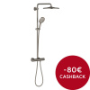 GROHE Rainshower Smartactive 310 Professional - Sprchový systém s termostatom na stenu, kartáčovaný Hard Graphite 26836AL0