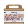 Creativ Company Kreatívna sada Šperky z korálikov pastelovej farby