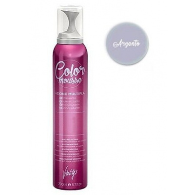 VITALITYS Color Mousse Argento farebné penové tužidlo 200ml - strieborné