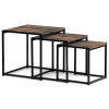 AUTRONIC konferenčná stolky AF-3003 OLW, set 3 ks