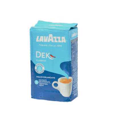 250g Lavazza Caffè DEK café molido de filtro descafeinado
