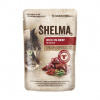 SHM SHELMA with turkey, duck, chicken and beef in sauce - mokré krmivo pre mačky - 12x85g