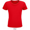 SOL´S CRUSADER / Detské tričko z bio bavlny - red 118-128