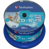 Verbatim CD-R (50-Pack), 700MB | 52x | pre potlač Wide | DataLife+ AZO 43438