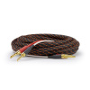 Dynavox Perfect Sound Flex reproduktorový kábel 2 x 5 m (Reproduktorový kábel s OFC vodičmi a pozlátenými banánikmi zabezpečuje stabilný prenos signálu a jednoduché pripojenie.)