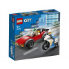 LEGO City 60392 Policajná motorka, naháňačka za autom