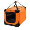 Maelson Soft Dog Kennel Neon Orange - vysokokvalitný materiál nosič psa, oranžová - S