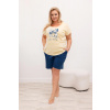 Pyžamo Regina 4012 kr/r 2XL L26 Modrá XXL